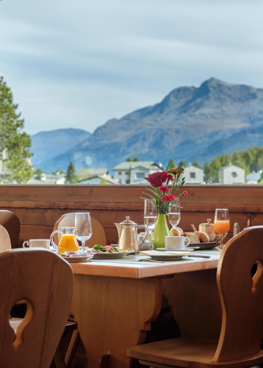 Schweizerhaus Swiss Quality Hotel Maloja Exteriör bild