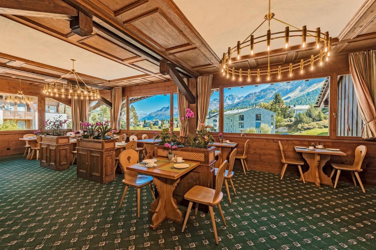 Schweizerhaus Swiss Quality Hotel Maloja Exteriör bild